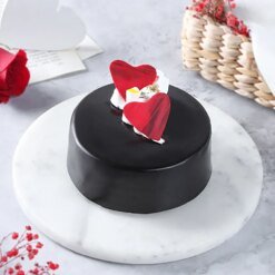 Bento Chocolate Truffle Cake: