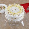 vanilla flavored pista rasmalai cake 1