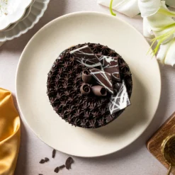 Choco Delight Eggless Fudge Cake2