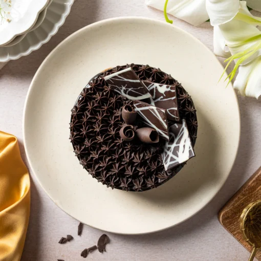 Eggless Chocolate Truffle Cake - Image 4