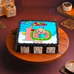 Alternative view of Animated Fun Cake Celebrate with Cocomelon Theme