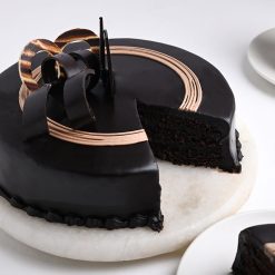 Rich Chocolate Truffle Dessert Cake