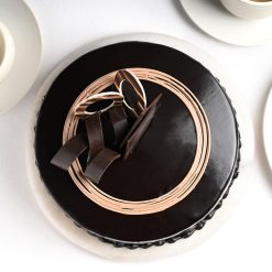 Rich Chocolate Truffle Dessert Cake