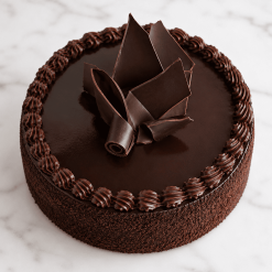 Rich Chocolate Truffle Cake