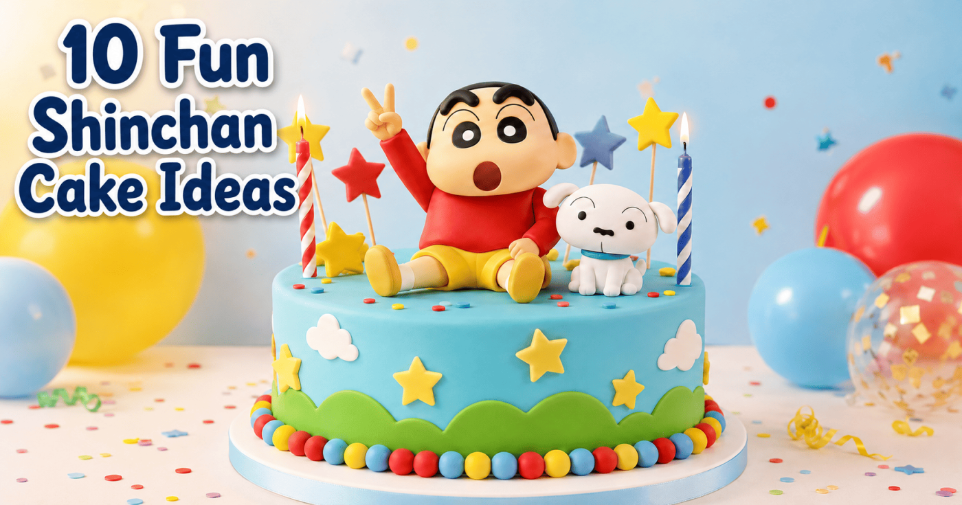 10 Fun Shinchan Cake Ideas for a Memorable Kids’ Birthday