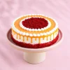 Red Velvet Coffee Drip Cake
