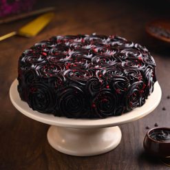 Red velvet chocolate truffle cake