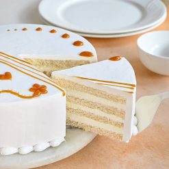 Classic Vanilla Caramel Cream Cake gallery view
