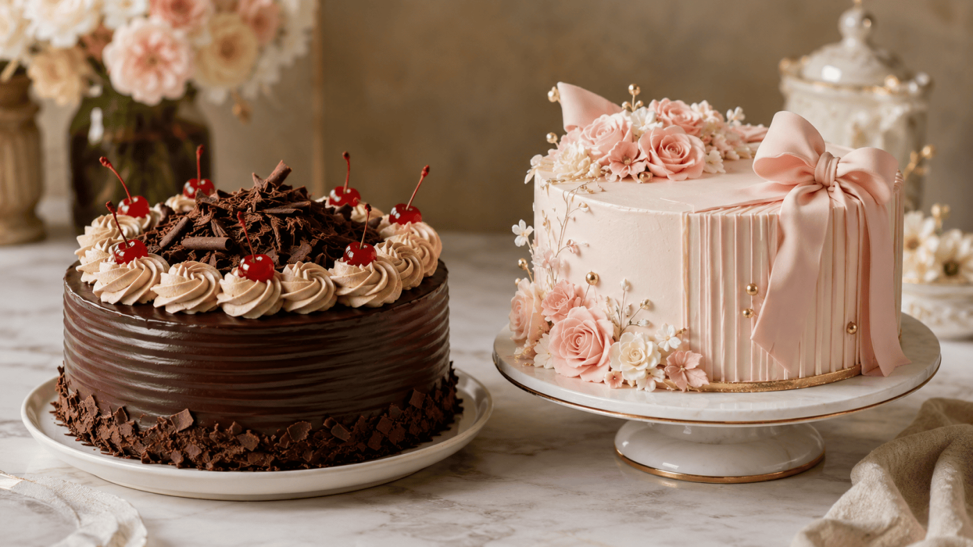 Designer Cakes vs Traditional Cakes