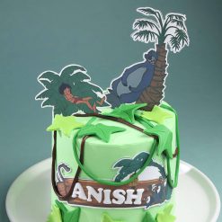 Chocolate truffle jungle adventure cake