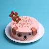 Happy Pup Party Theme Cake for birthday