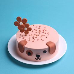 Happy Pup Party Theme Cake for birthday