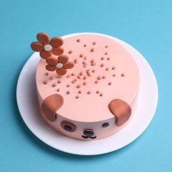 Happy Pup Party cake detail