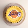 Lakers Drip Basketball Cake Front