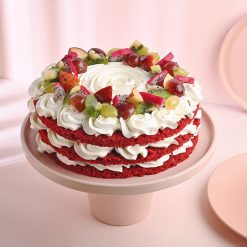 Orchard Crown Red Velvet Cake
