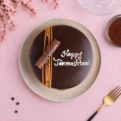 Divine Krishna Chocolate Truffle Cake