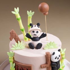 Bamboo Buddies Panda Birthday Cake - Image 3