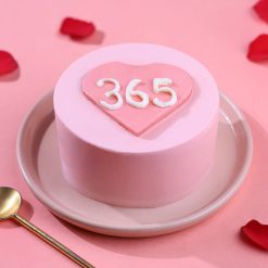 Blush Heart 365 Bento Cake