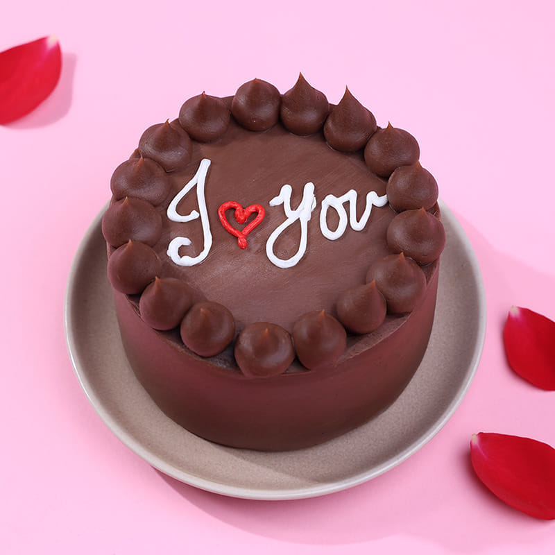 Chocolate Love Note Bento Cake - Image 2