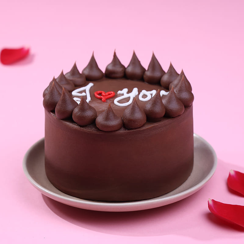 Chocolate Love Note Bento Cake - Image 3