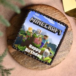 Minecraft theme cake detail view
