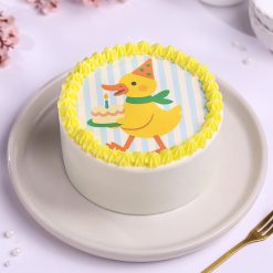 Birthday Duckling Surprise Bento Cake