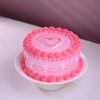 Pink Barbie glamour cake main view
