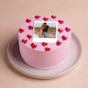 Sweetheart Memories Bento Photo Cake front view