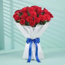 15 Red Roses & Chocolate Truffle Cake Combo - view 3