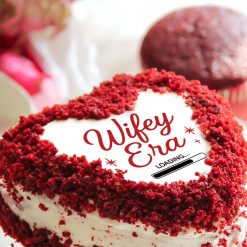 Red Velvet Era Begins Cake view 2