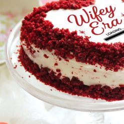 Red Velvet Era Begins Cake view 3