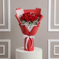 Ten Rose Black Forest Surprise - View 2